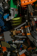 Piezas LEGO Ninjago predominantes en el Mix