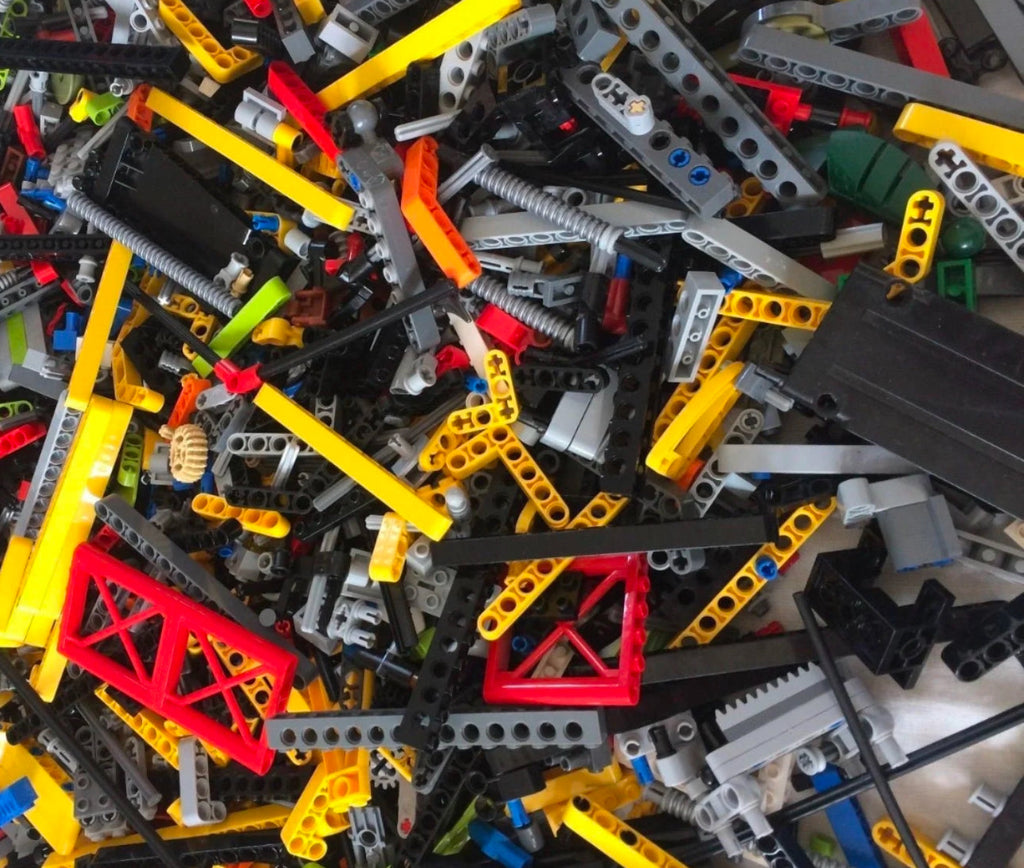 Piezas LEGO Technic predominantes en el Mix